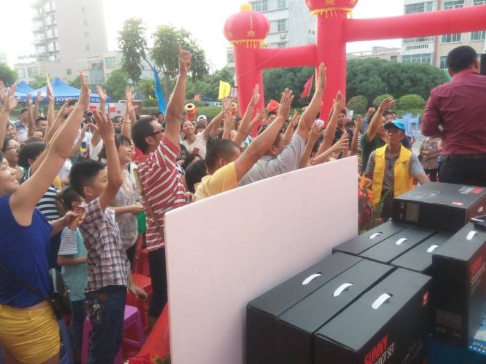 汕头217永信贵宾会瓷砖品牌旗舰店开业现场