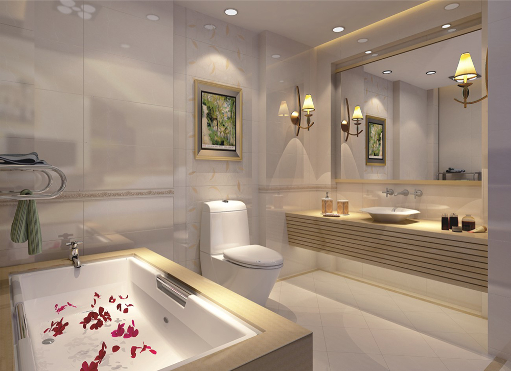 217永信贵宾会瓷砖KPT36307铺贴利用成效