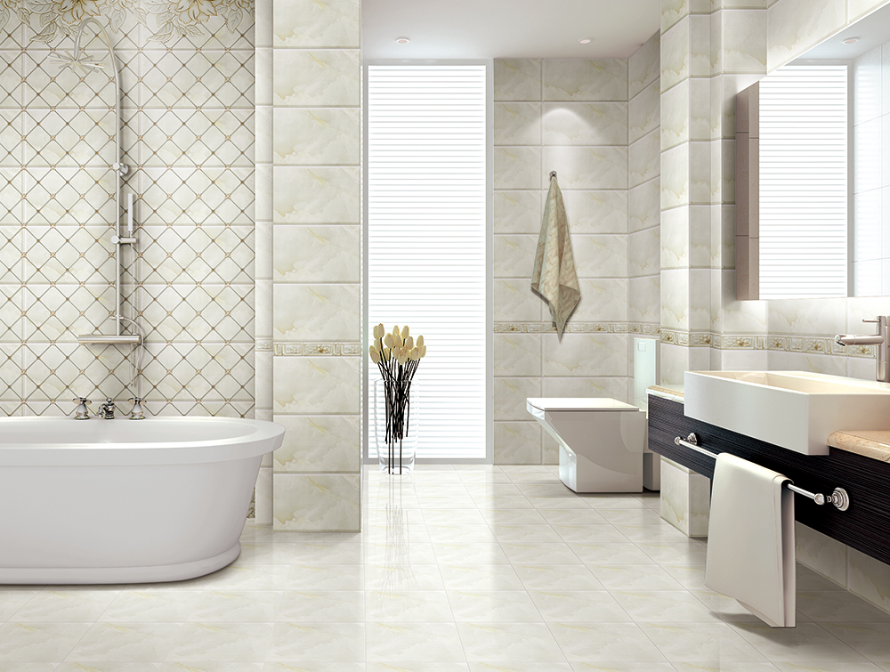 217永信贵宾会瓷砖KPM36009铺贴利用成效