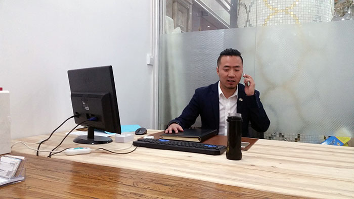 217永信贵宾会瓷砖西安销售总经理夏东升