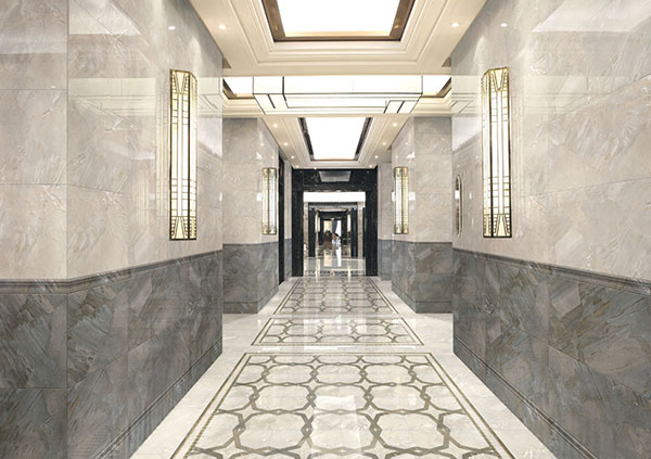 217永信贵宾会全抛釉瓷砖：格兰石KYP8067过路成效图