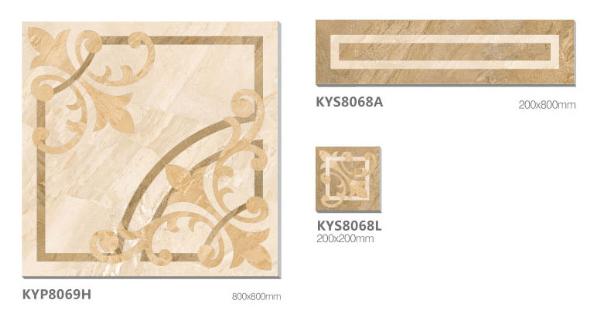 217永信贵宾会全抛釉瓷砖：爱丁堡系列KYP8069H