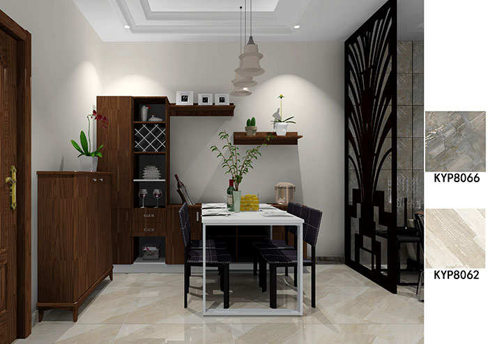 陶瓷一线品牌217永信贵宾会瓷砖现代风格装建成效图