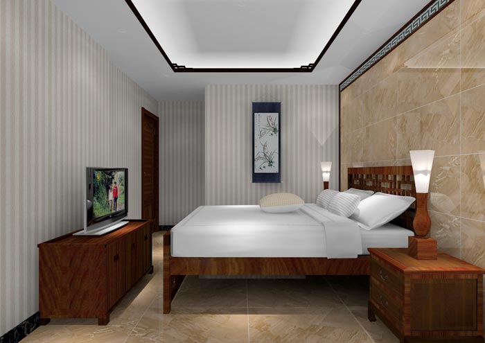 217永信贵宾会家装：佛山狮山上林苑90㎡中式风格装建鉴赏