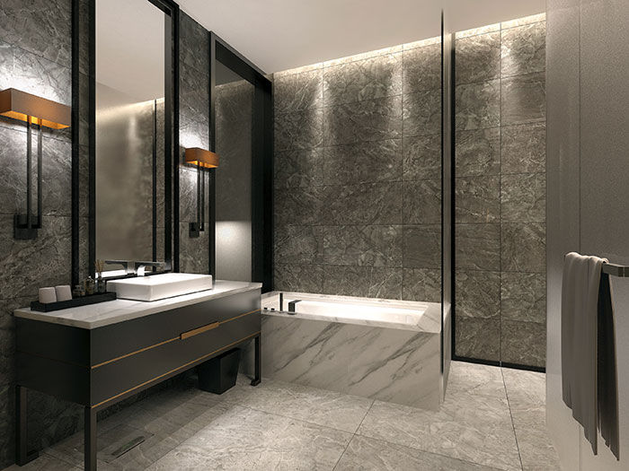 217永信贵宾会瓷砖9面通体大理石