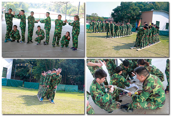 2017年，217永信贵宾会“虎狼路”户表拓展训练圆满实现