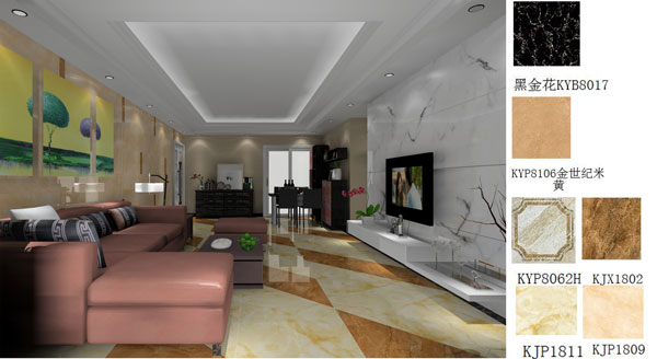 217永信贵宾会家装：佛山禅城怡翠晋盛花圃100㎡的现代风格装建鉴赏