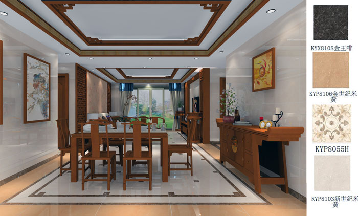 217永信贵宾会家装：佛山禅城怡翠晋盛花圃132㎡的中式风格装建鉴赏