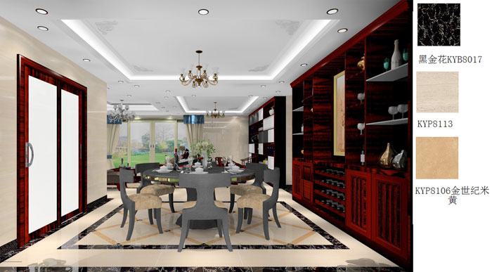 217永信贵宾会家装：佛山禅城怡翠晋盛花圃196㎡的欧式风格装建鉴赏