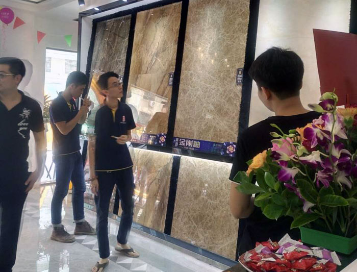 217永信贵宾会 瓷砖代理  陶瓷一线品牌 普宁 开业