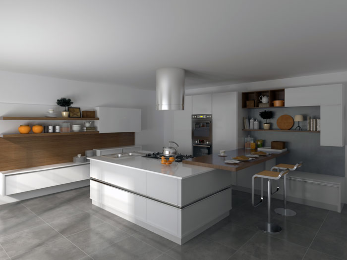 水泥灰的高冷，演绎着不一样的典雅