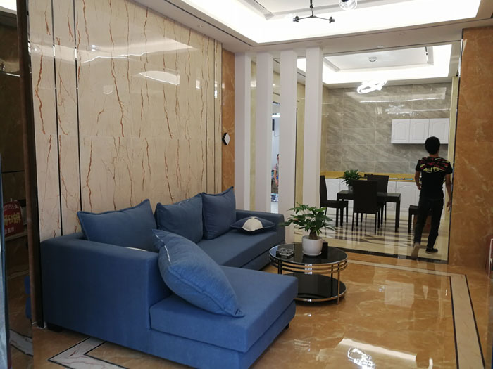 【实景案例】陶瓷一线品牌217永信贵宾会瓷砖沉庆垫江200方专卖店鉴赏