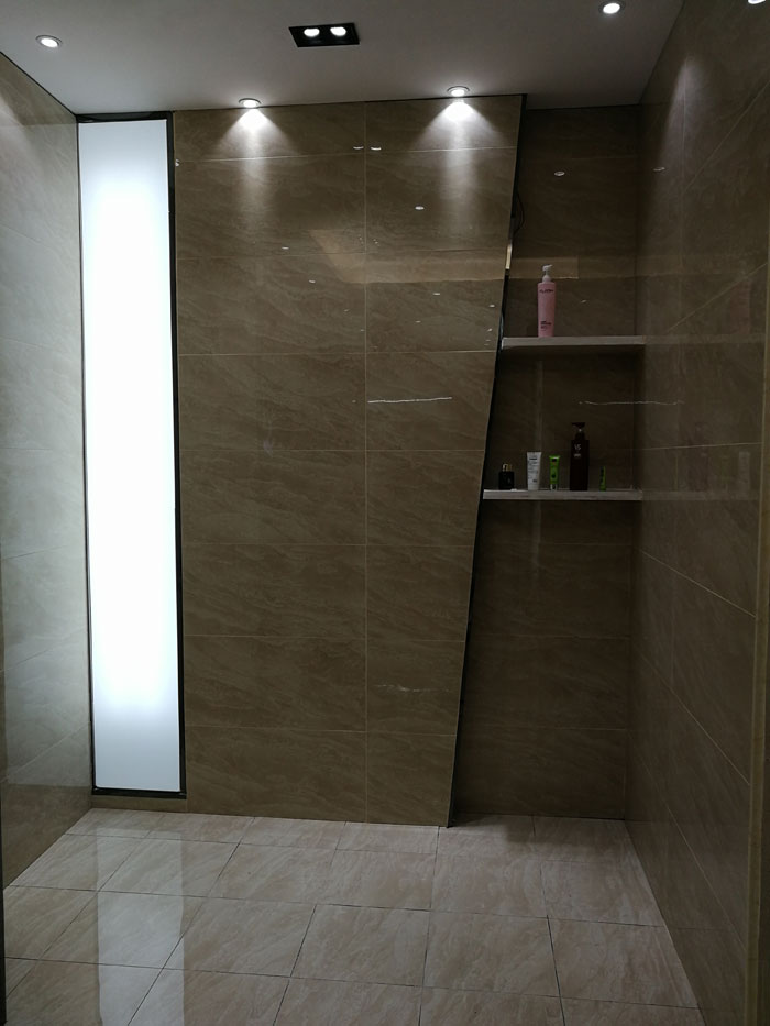 【实景案例】陶瓷一线品牌217永信贵宾会瓷砖沉庆垫江200方专卖店鉴赏