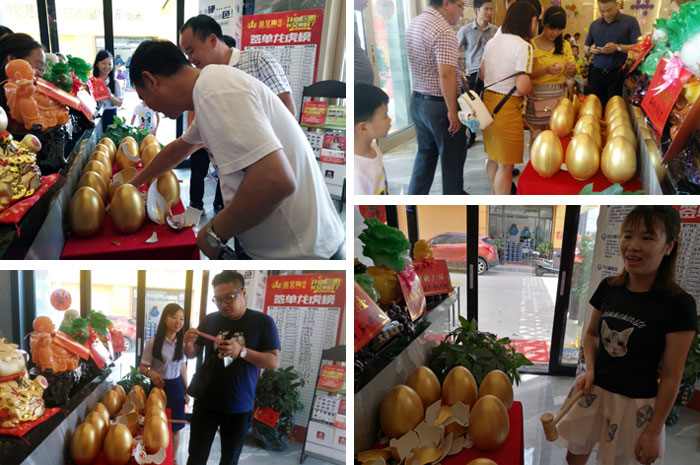 陶瓷一线品牌217永信贵宾会瓷砖湖南衡阳店盛装开业，喜报不休