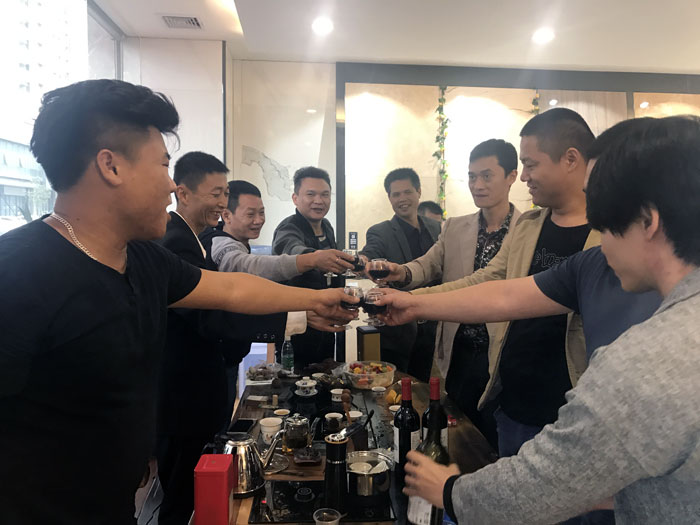 陶瓷一线品牌 217永信贵宾会瓷砖 中山古镇300平专卖店开业盛典圆满成功