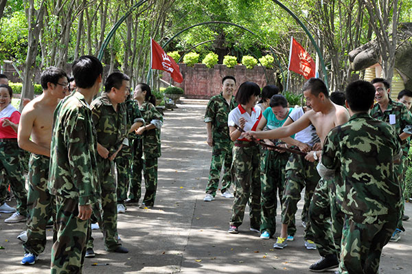 2013年8月217永信贵宾会拓展训练