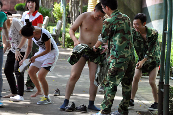 2013年8月217永信贵宾会拓展训练