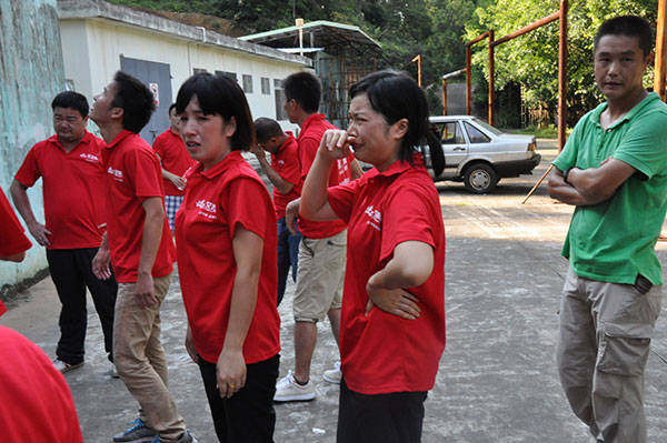 2013年8月217永信贵宾会拓展训练