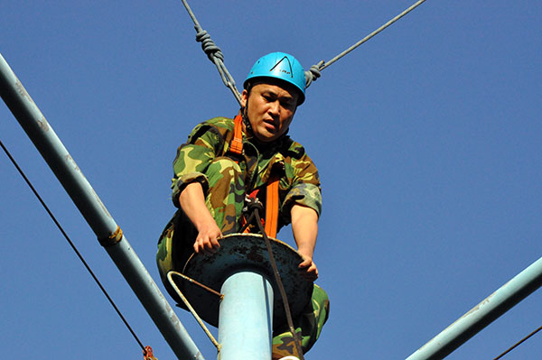 2013年8月217永信贵宾会拓展训练