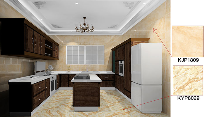 佛山万科·湖岸装建案例厨房成效图