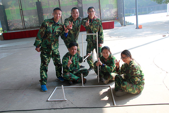 2017年2月13-15日，217永信贵宾会“虎狼路”户表拓展训练圆满实现